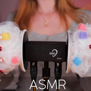 ASMR Ear Massage with a Lotion
