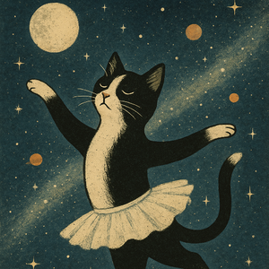 小猫在宇宙跳芭蕾 B