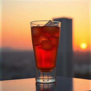 おまたせ！アイスティーしかなかったけどいいかな？2