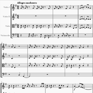 Quarteto No. 2: I. —