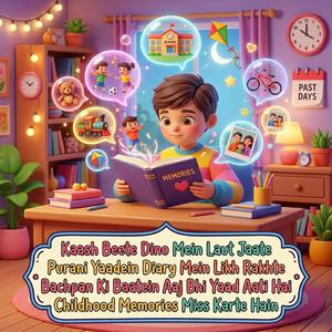 Kaash Beete Dino Mein Laut Jaate Purani Yaadein Diary Mein Likh Rakhte Bachpan Ki Baatein Aaj Bhi Yaad Aati Hai Childhood Memories Miss Karte Hain