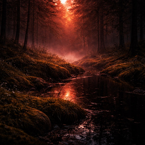 Calm Beneath the Leaves