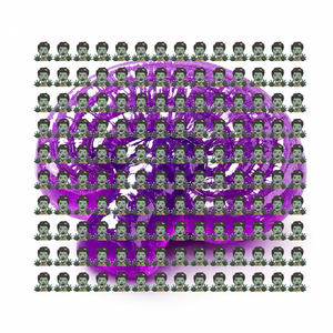 fioletowa żelka reishi