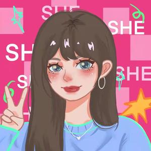 她