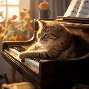Cozy Piano Feline Waltz