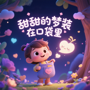 甜甜的梦装在口袋里