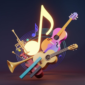 A pair of golden wings