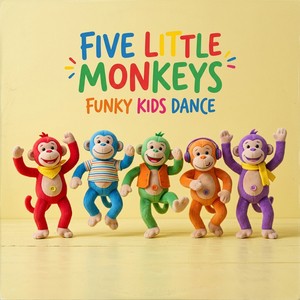 Five Little Monkeys - Funky Kids Dance