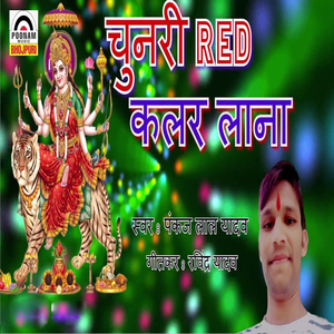 Chunari Red Color Lana