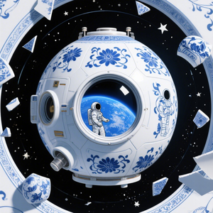 萤火照破夜林迷途