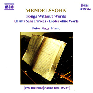 Lieder ohne Worte (Songs without Words), Book 2, Op. 30:Lieder ohne Worte (Songs without Words), Book 2, Op. 30: No. 7 in E-Flat Major, Op. 30, No. 1