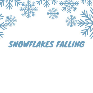 Snowflakes falling