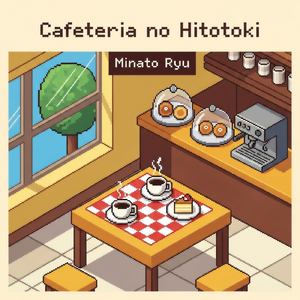 カフェテリアでの一時