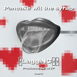 Pancake wit the syrup