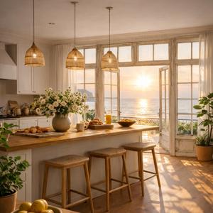 静かな朝の温もり