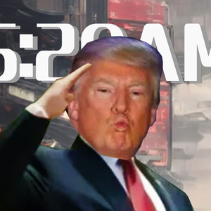 【川普】我在5：20睡觉，13：14升国旗