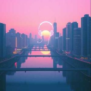 夜の街　ネオンが揺れて