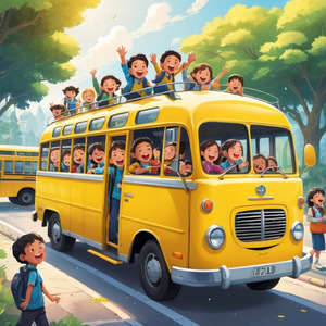 Nursery Wheels on the bus go around's around
