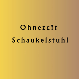 Schaukelstuhl