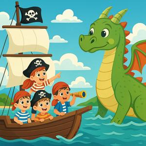 Die Klangpiraten am Nova-Meer – Kinderlied mit Drachenklang, Magie & Fantasie