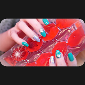 Asmr Delicious Sounds, Fluffy Mics, Frozen Gel Eye Mask, Ice Crunching, Whispering, Pt. 10