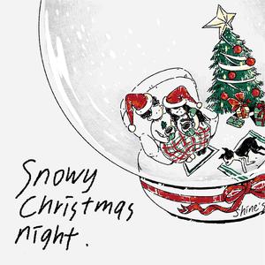 Snowy Christmas Night