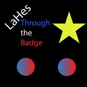 Through the badge