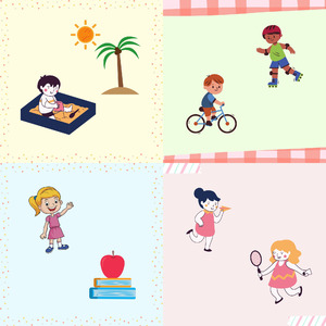 抚慰的学前班回忆