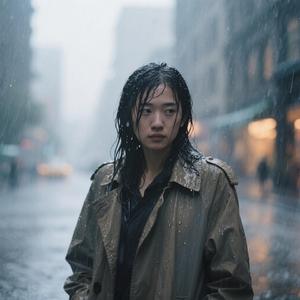 暖炉听雨