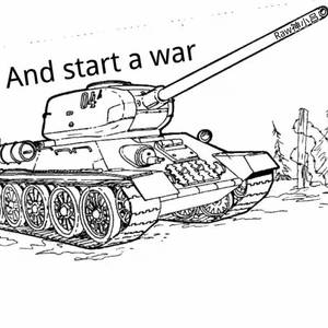 And start a war