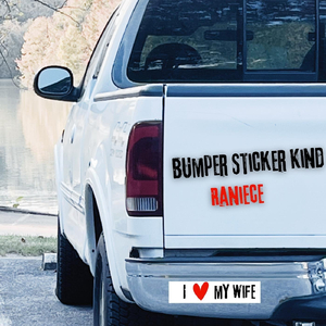 Bumper Sticker Kind