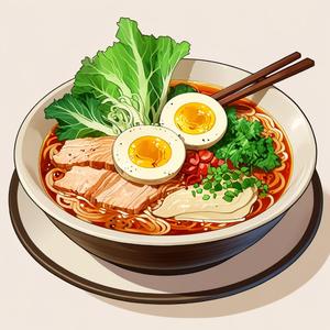 Ai노래 아침식사는 라면과 배춧잎