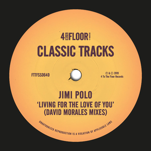 Living For The Love Of You (David Morales Def Vocal 12")