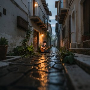 星尘入睡的街道