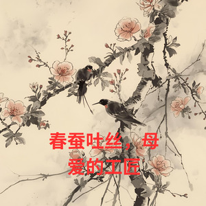 春蚕吐丝，母爱的工匠