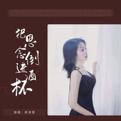 把思念倒进酒杯