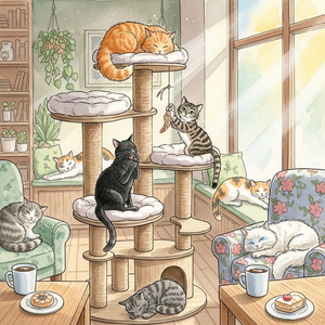 ねこカフェチルタイム