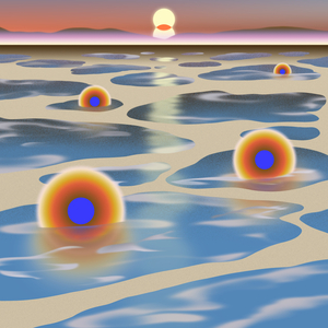 low tide