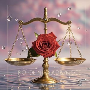 天平上的玫瑰