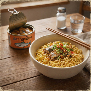 มาม่าปลากระป๋อง