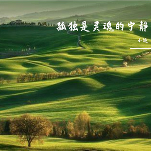 孤独是灵魂的宁静
