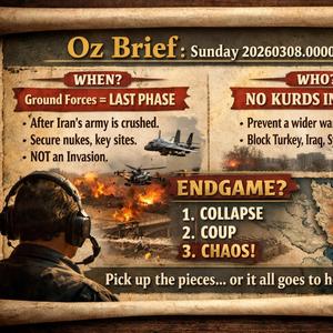 Oz Brief | Sunday Morning 20260308