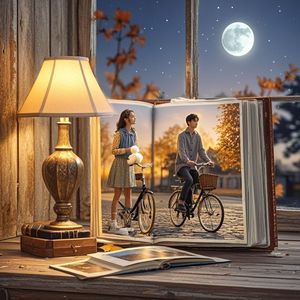 相册里的旧月光