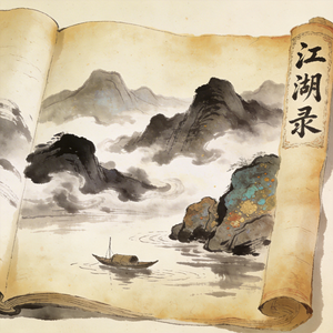 江湖谁写下一页泛黄