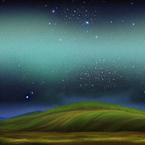 星空を見上げて