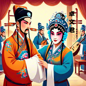 卓王孙宴请相如