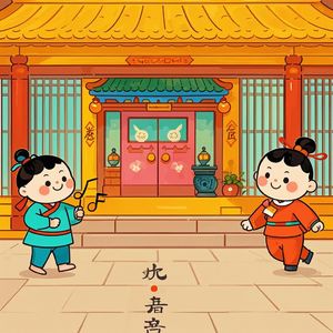 国学成语儿歌《打草惊蛇》