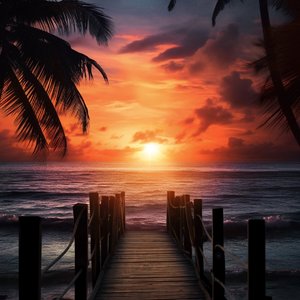 晚霞下爱这世界