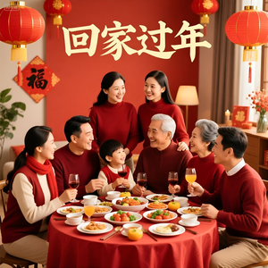 回家过年