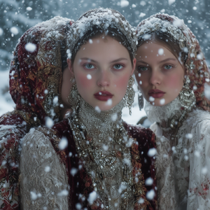 И метель поёт средь января